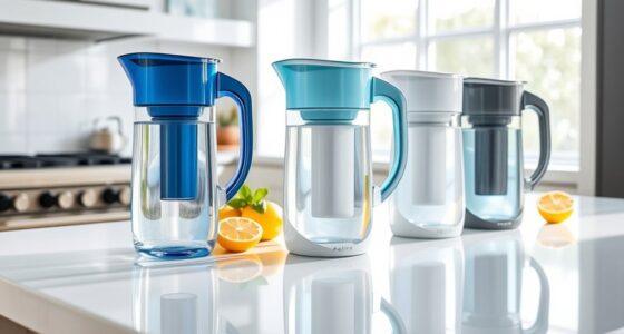 top water filter pitchers
