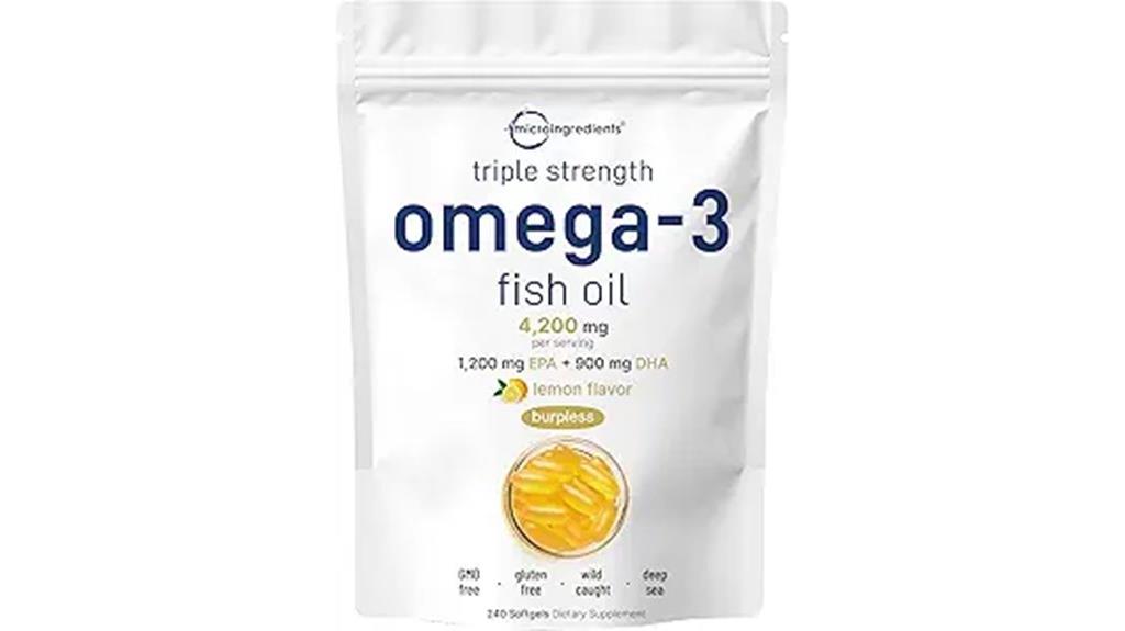triple strength fish oil