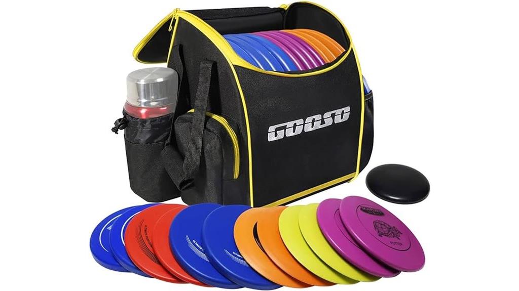 twelve disc golf pack