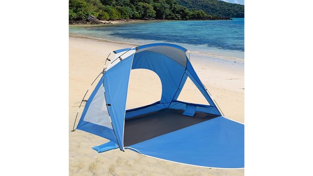uv protection beach tent