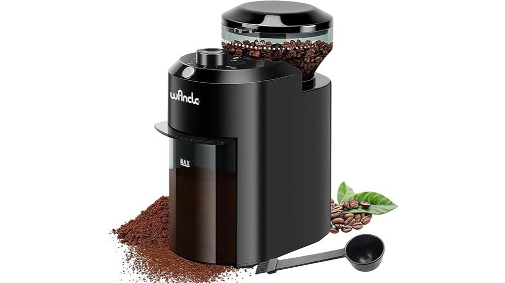 wancle electric burr grinder