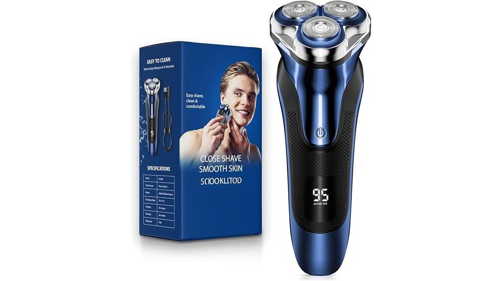 waterproof rechargeable men s shaver