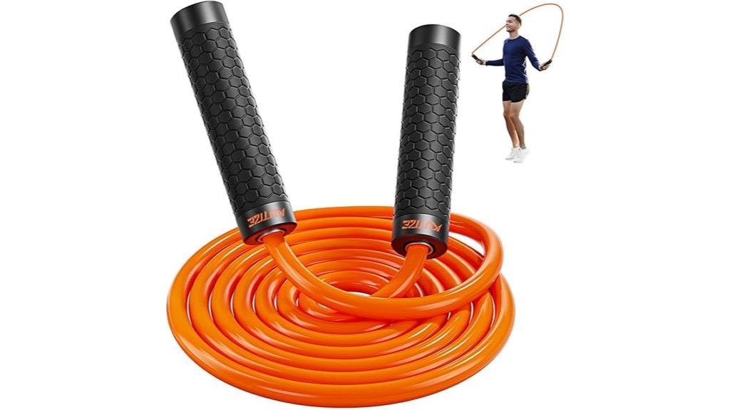 weighted adjustable jump rope