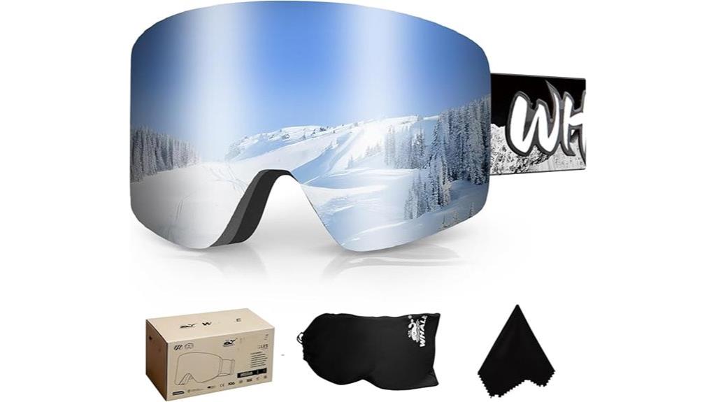 whale goggles with lenses