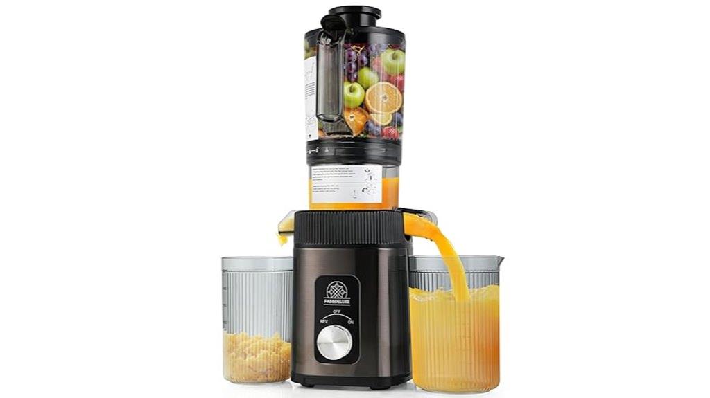 wide feed juicer