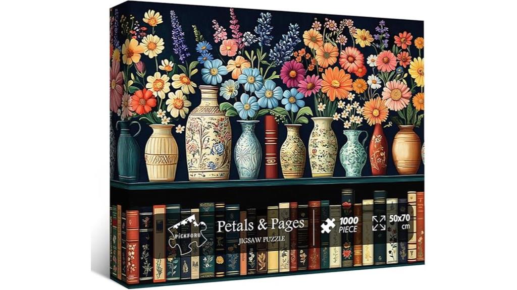 wildflower puzzle for adults