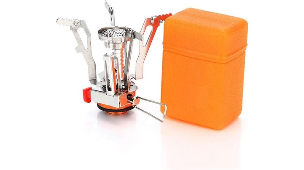 wind resistant portable stove