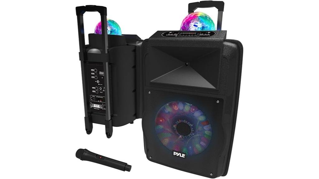wireless portable pa speaker