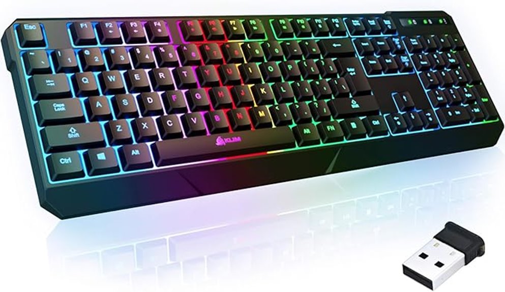 wireless rgb gaming keyboard