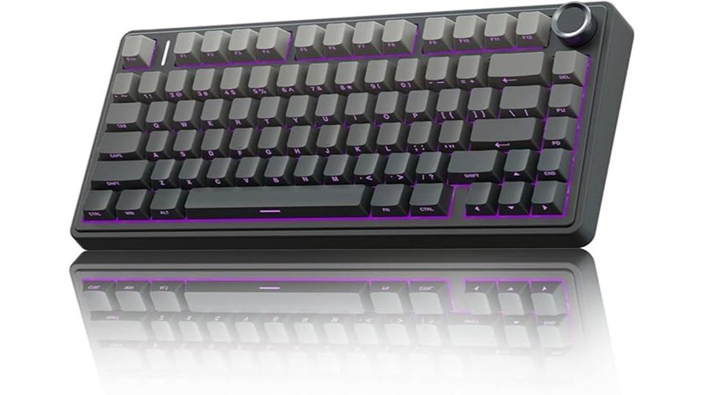 wireless rgb hot swappable keyboard