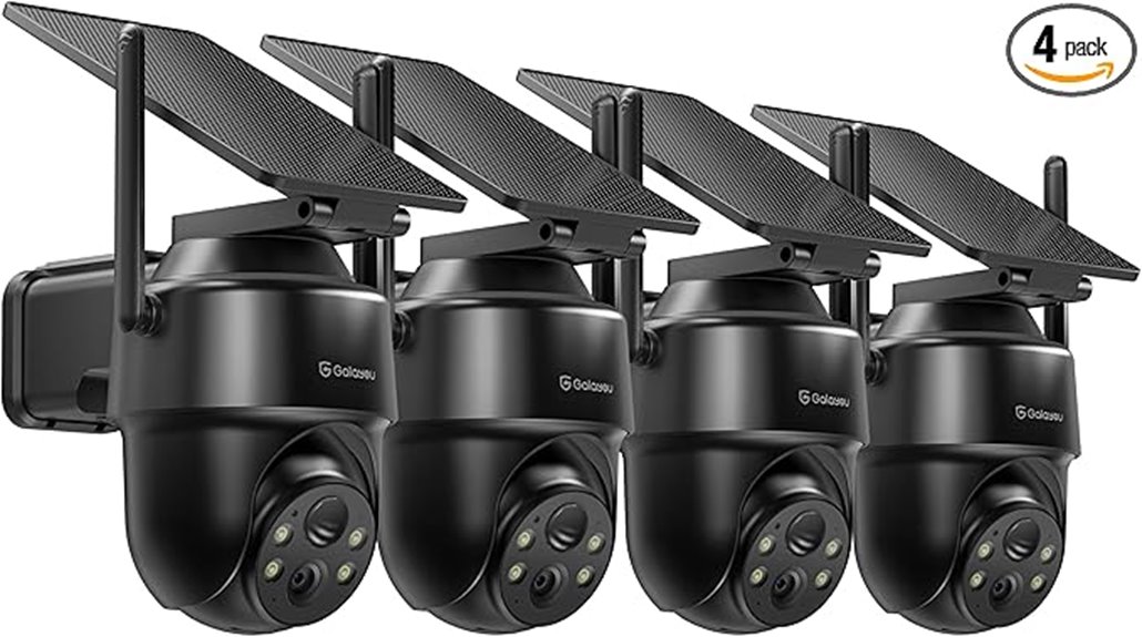 wireless solar security cameras