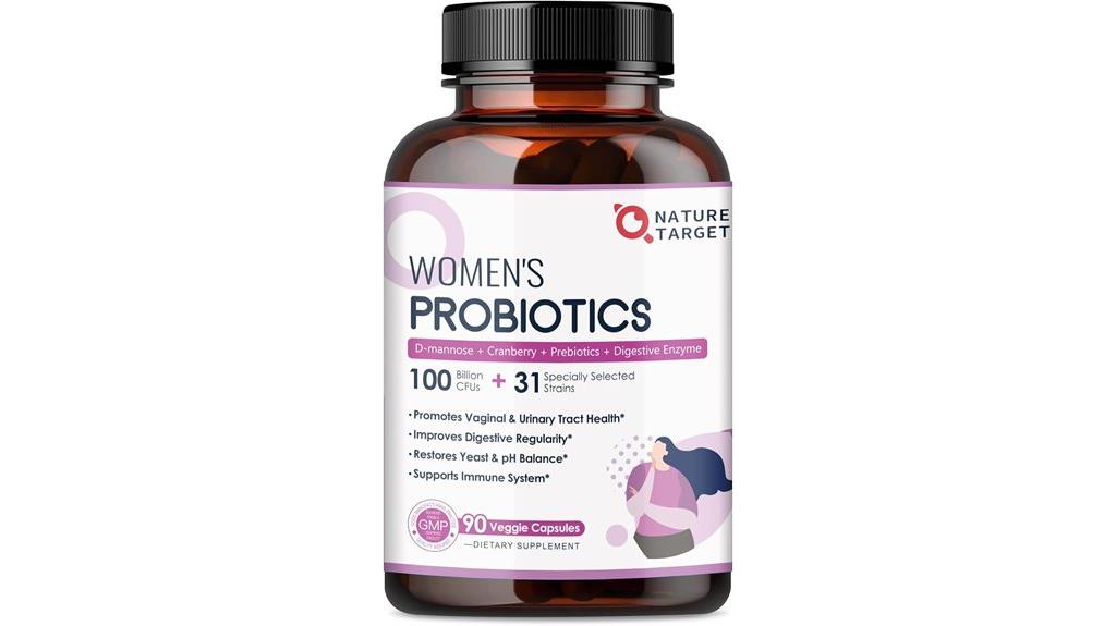 women s probiotic supplement capsules