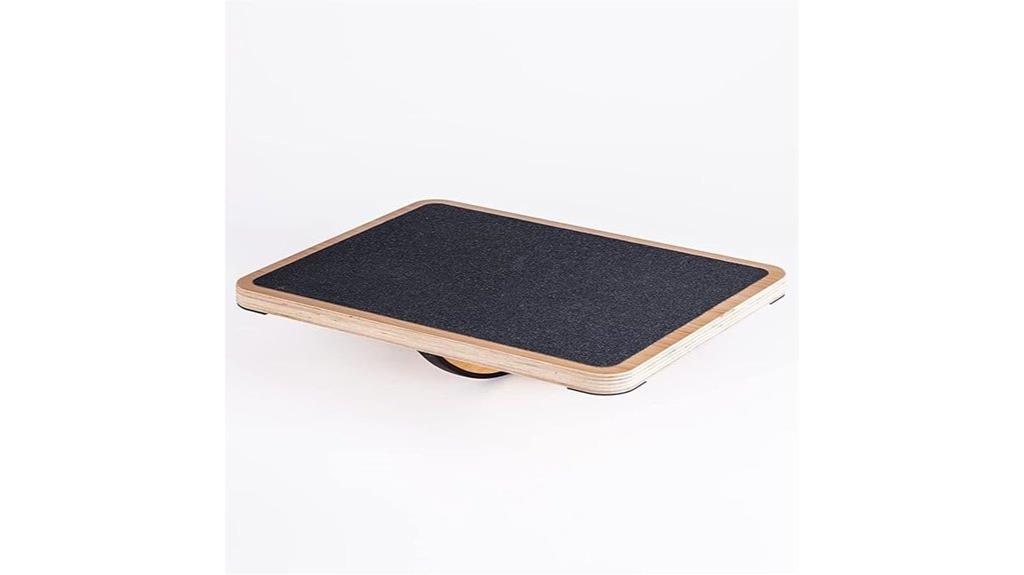 wooden office fitness balance