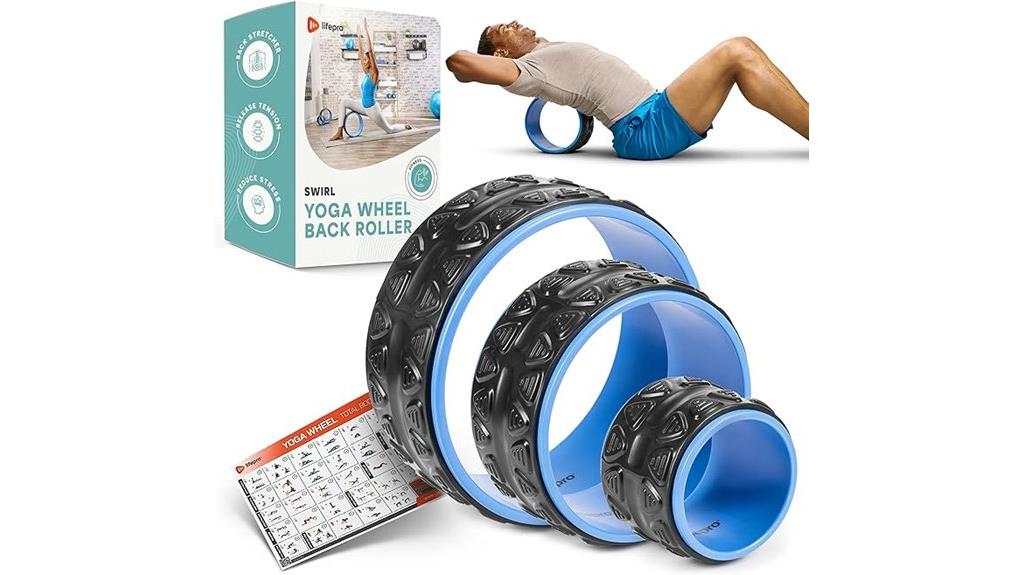 yoga wheel for flexibility