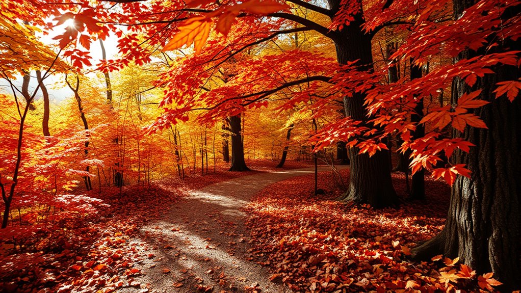 autumn leaves smartphone photography