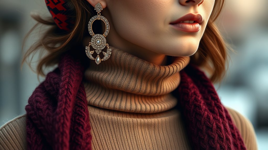 bold accessories elevate winter style