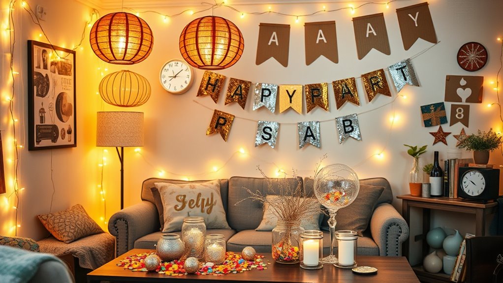 budget friendly nye decor