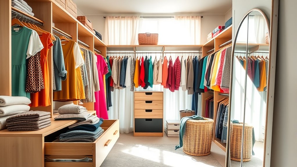 closet cleanout for new year