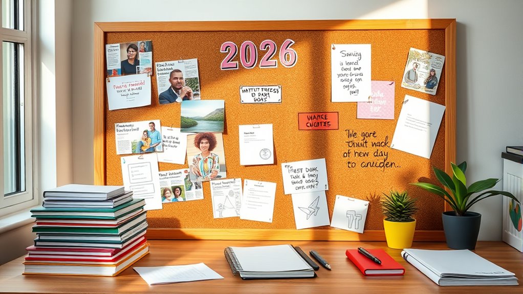 create inspiring goal visualization boards