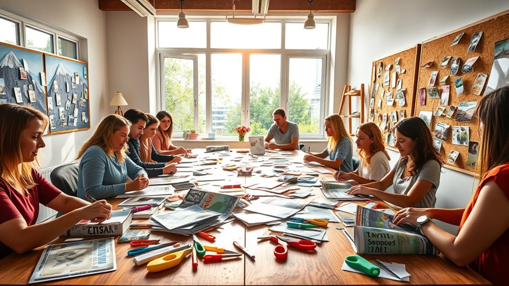 create visual goal journey