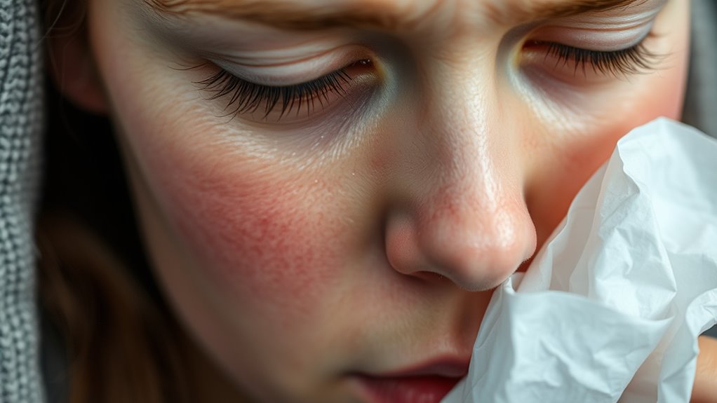 differentiating cold and flu