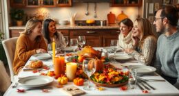 easy relaxed friendsgiving hosting
