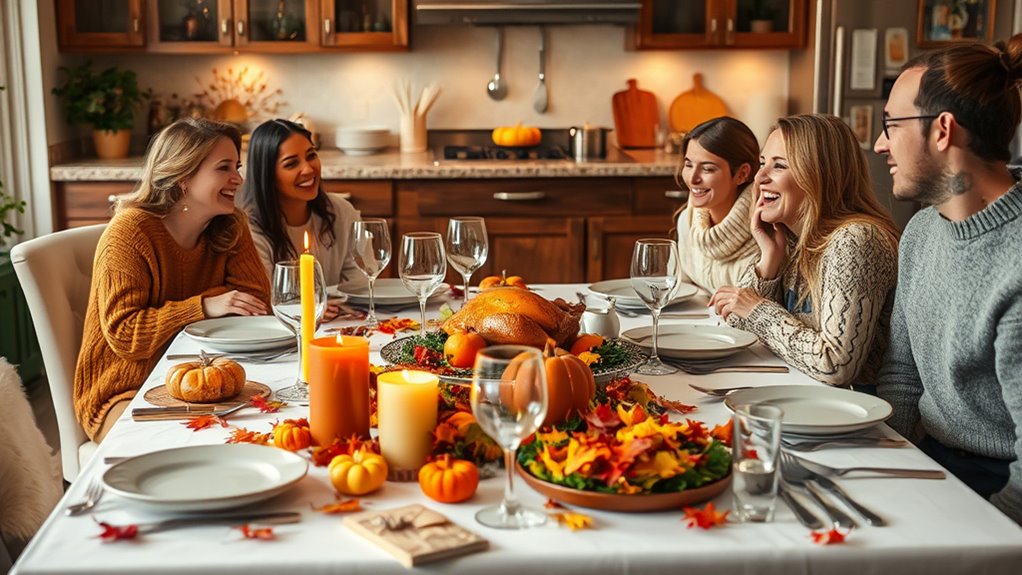 easy relaxed friendsgiving hosting
