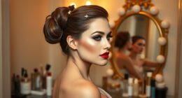 fast holiday party hairstyles