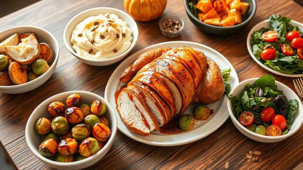 healthy thanksgiving meal options