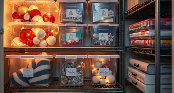 holiday decor storage tips