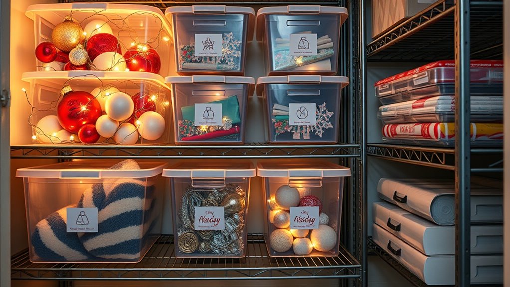 holiday decor storage tips