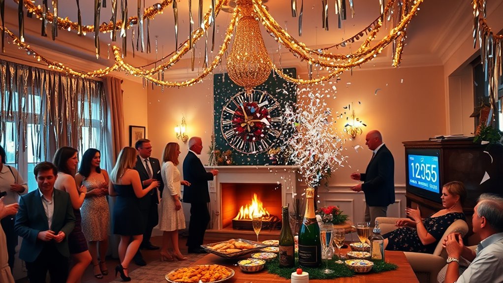 home new year s eve celebration