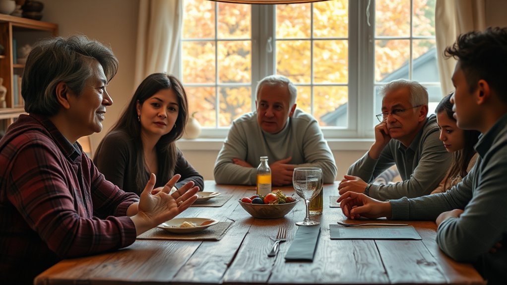 maintain respectful family conversations