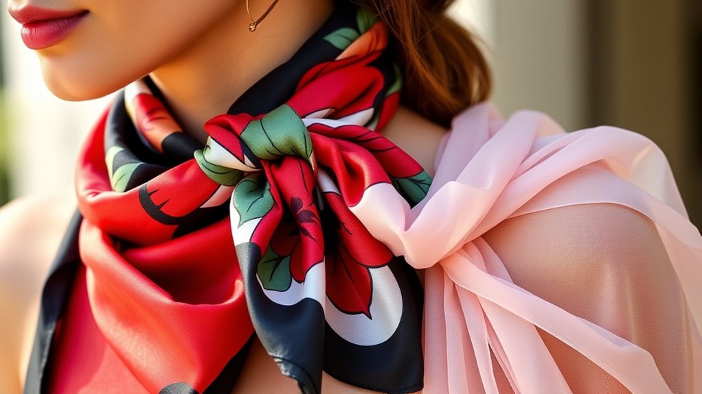 master scarf knot styling