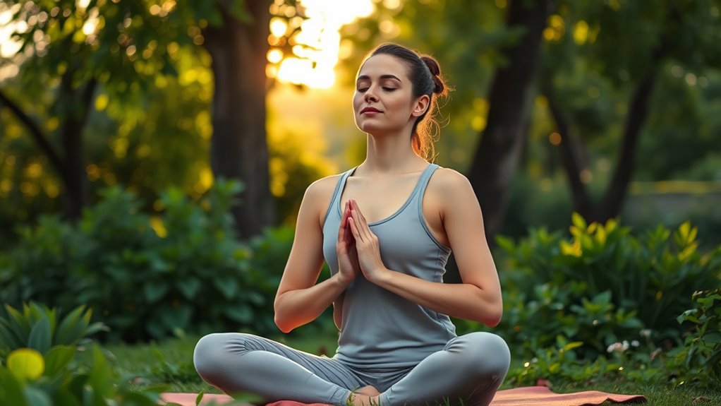 mindful breathing and grounding