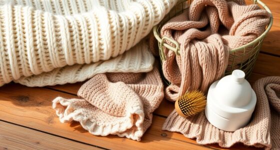 proper sweater and knit care