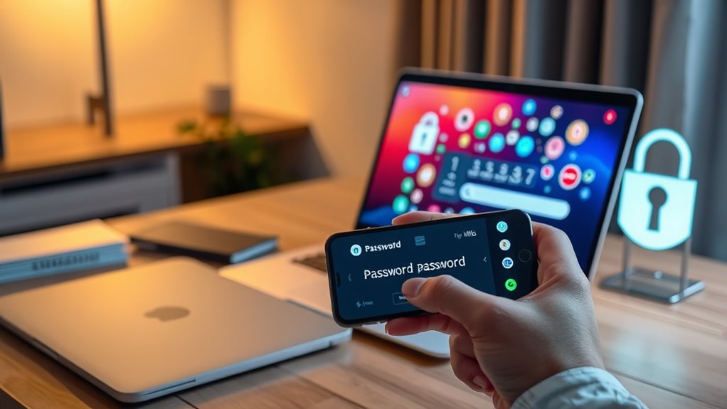 secure passwords for accounts