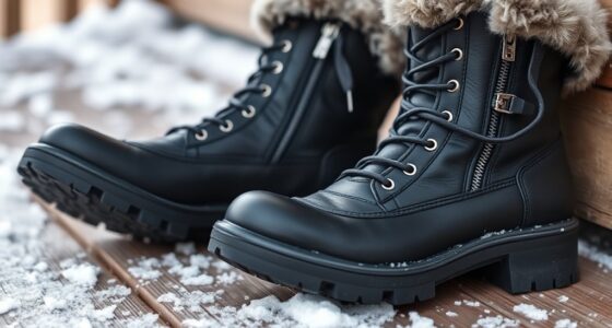 selecting fashionable winter footwear