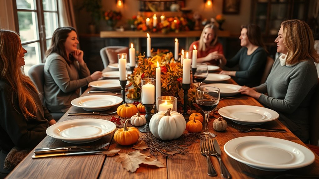 simple festive friendsgiving planning