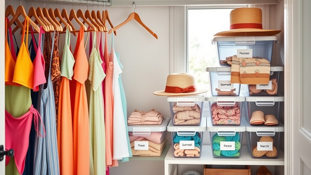 store summer clothes properly