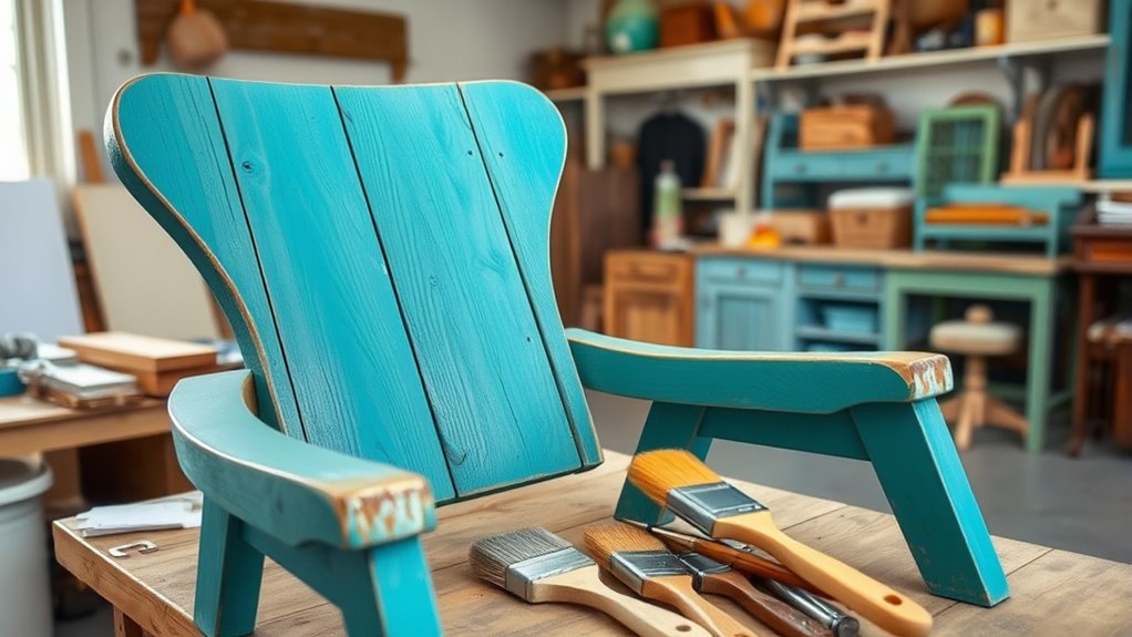 transform furniture with paint