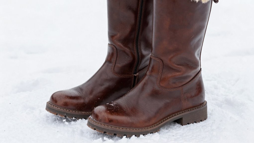 boot material traction waterproofing