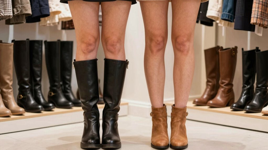 calf shape determines fit