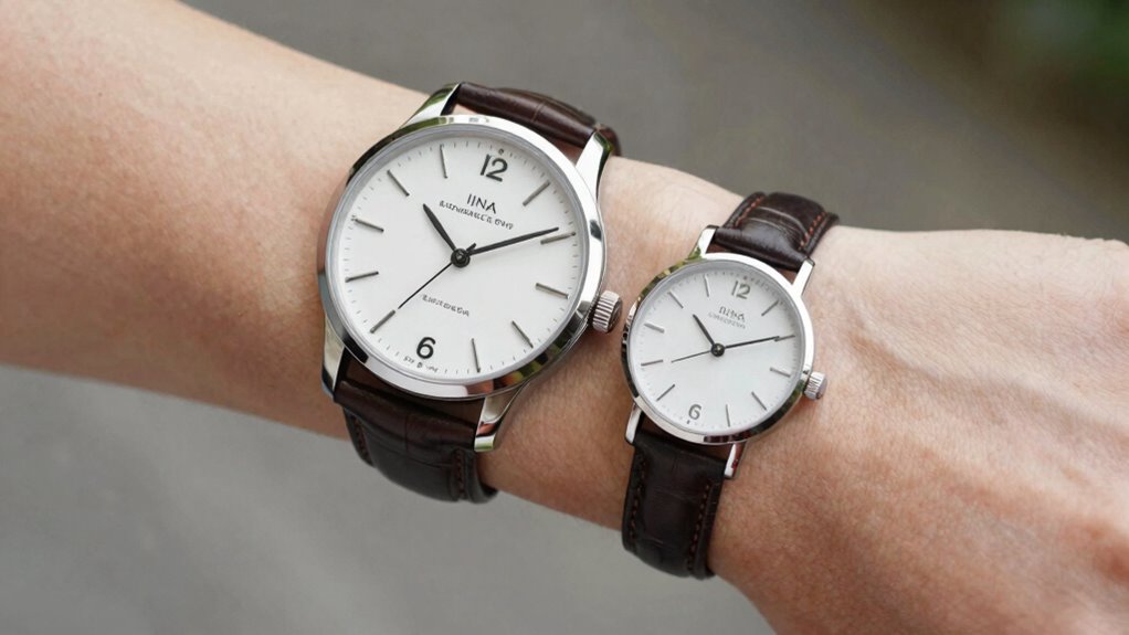 choosing appropriately sized watches