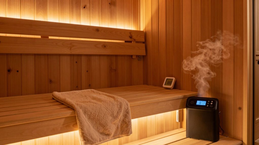 enhance sauna relaxation comfort