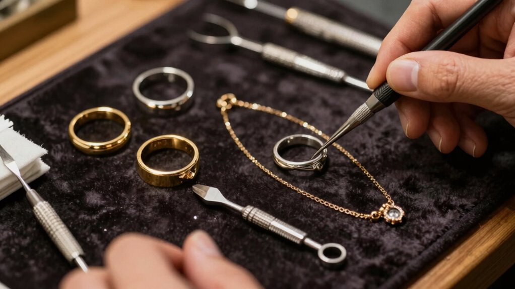 jewelry care and maintenance
