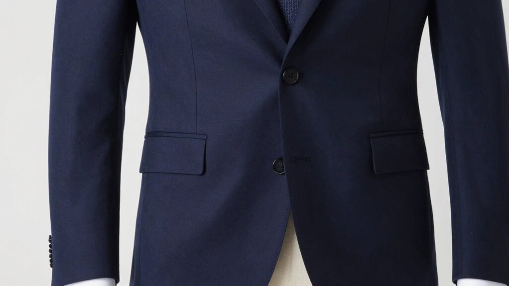 proper blazer fit assessment