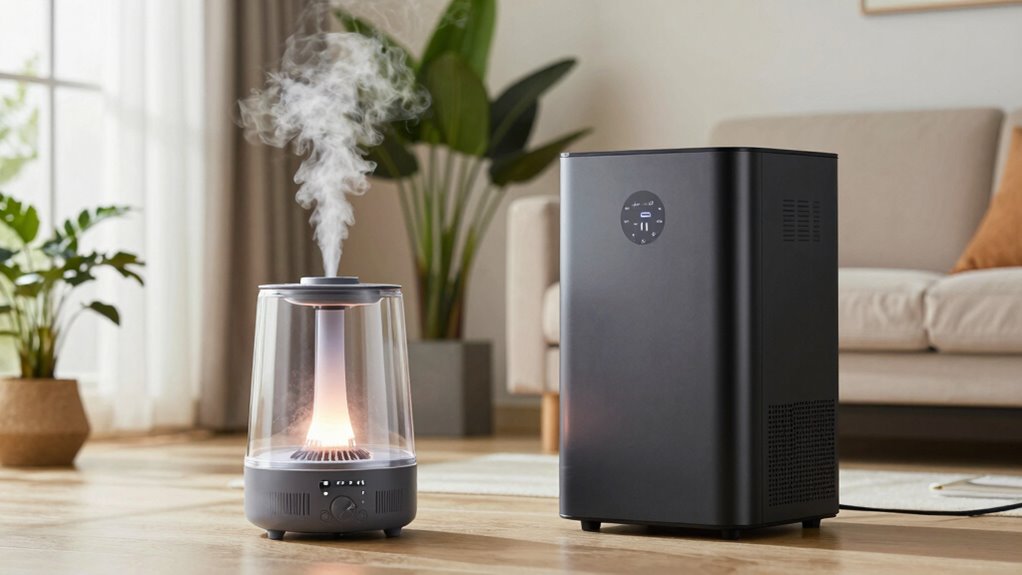 room size and humidity