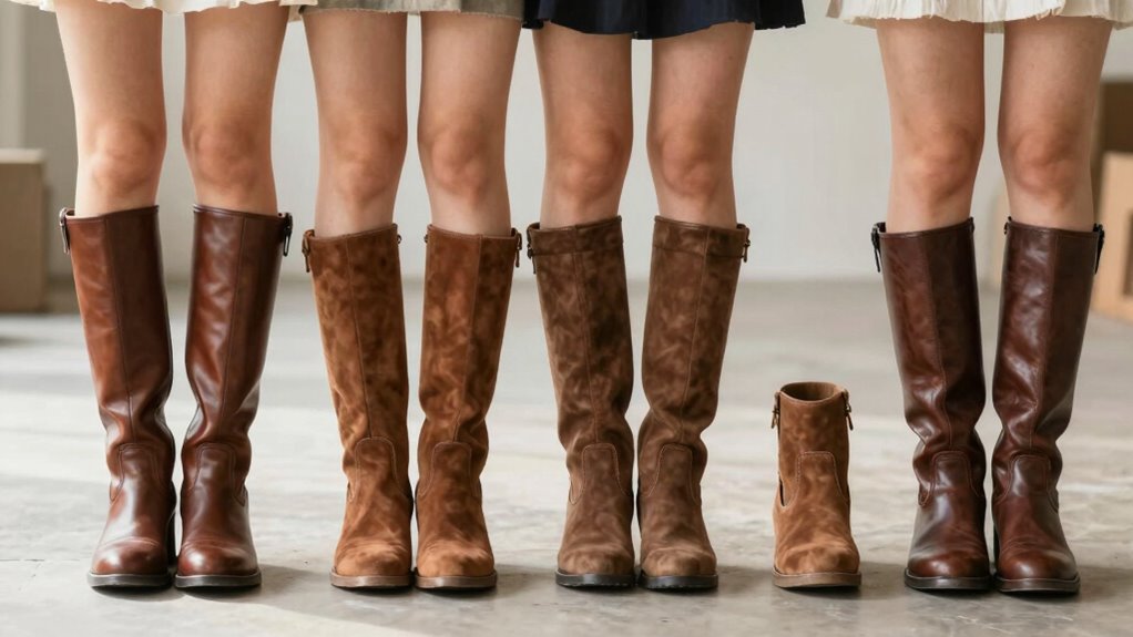 selecting boots for calf shape