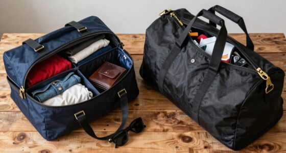 bag organization comparison